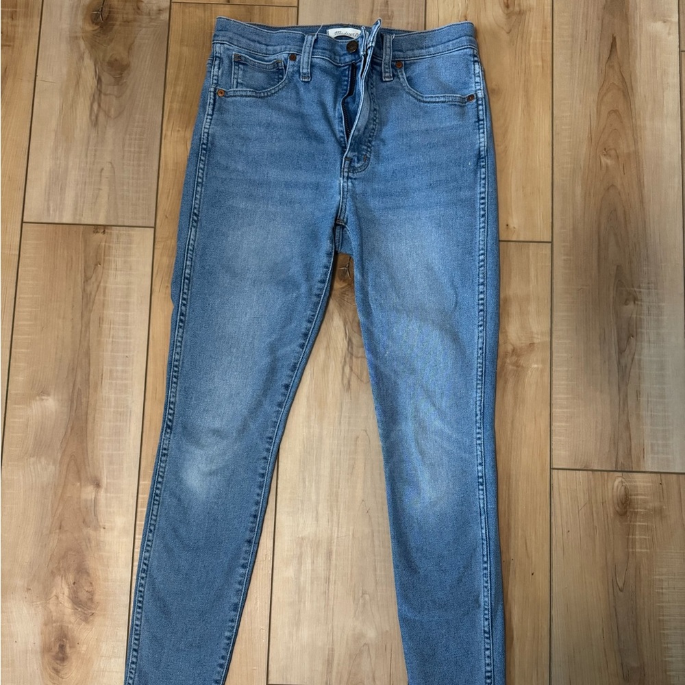 Madewell Light Wash High Rise Skinny Jeans Size 27